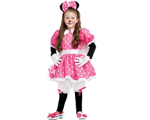 Costume di carnevale TOPOLETTA LUSSO